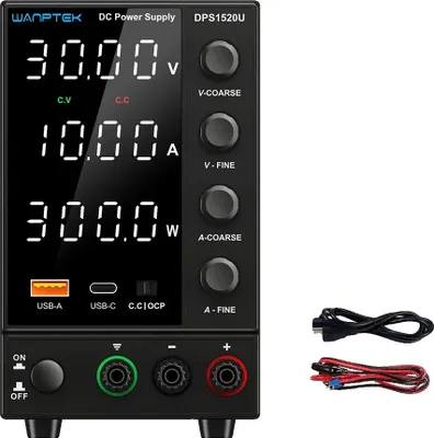 Produktbild von DC-Netzteil, einstellbare Spannungsregelung, duale Eingangsversorgung, DPS3010U 30V 10A