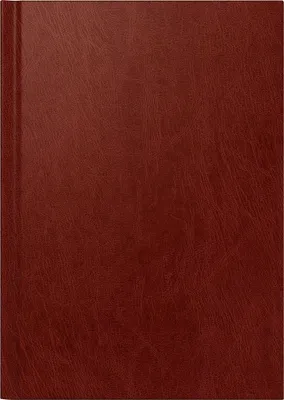 Produktbild von BRUNNEN Buchkalender 2026 A5 Miradur Modell 795 – 1 Tag pro Seite  weinrot