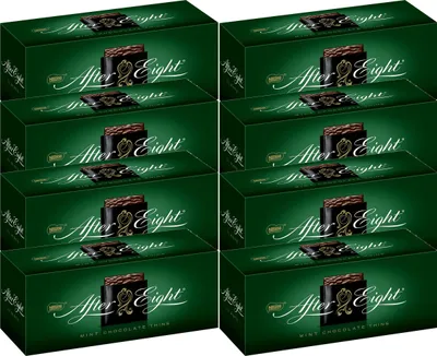 Produktbild von After Eight 21 einzeln verpackte hauchdünne Täfelchen 200g 8er Pack