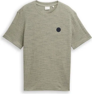 Produktbild von T-Shirt mit Waffelstruktur
