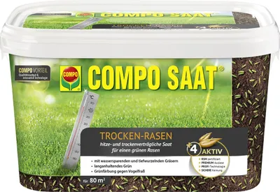 Produktbild von COMPO SAAT® Trocken Rasen 2 kg für 80 m²