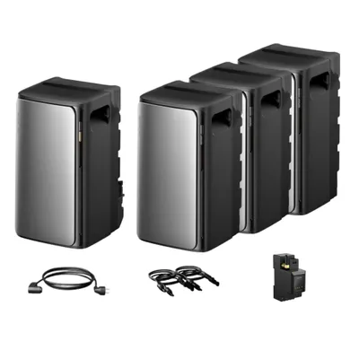 Produktbild von Balkonkraftwerk mit Speicher, EcoFlow Stream Ultra All-in-One 1920Wh Speicher mit Stream AC Pro 1920Wh Speicher x3 für Balkonkraftwerk (0% MwSt)