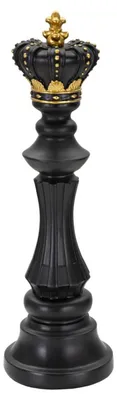 Immagine prodotto di Mauro Ferretti Re Nero e Oro, Ø13x40,5 cm