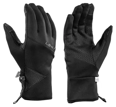 Produktbild von Leki Unisex Traverse Winterhandschuhe Skihandschuhe Nordic Walking schwarz , Handschuh:6