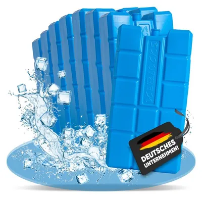 Produktbild von 8 x NEMT Kühlakku 750 ml Kühlelemente für die Kühltasche oder Kühlbox Kühlakku