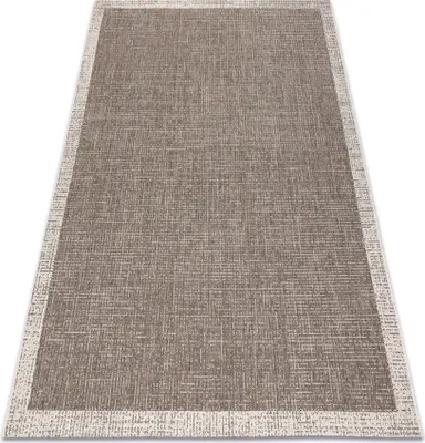 Produktbild von TEPPICH SIZAL FLOORLUX 20401 Rahmen taupe / champagner  beige 240x330 cm