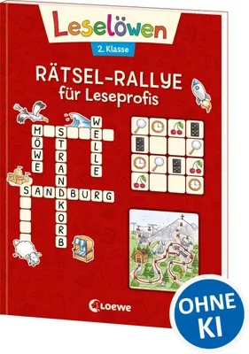Immagine prodotto di Leselöwen Rätsel-Rallye für Leseprofis - 2. Klasse (Rot)
