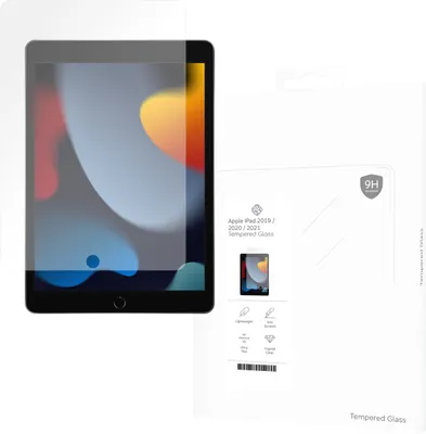 Produktbild von Schutzfolie Apple iPad 2019, iPad 2020, iPad 2021 - Panzerglas - Cazy - Transparant