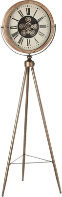 Obrázok produktu pre Hodiny Home ESPRIT crystal jedľové drevo 61 x 55 x 183 cm