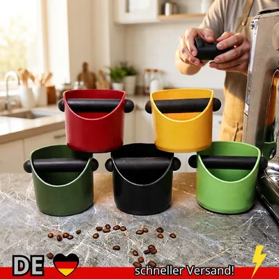 Produktbild von Kaffee Knockbox Edelstahl Espresso Satzbehälter Rutschfest