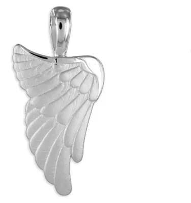 Produktbild von Flügel Anhänger: Engelsflügel Kettenanhänger Silber 925