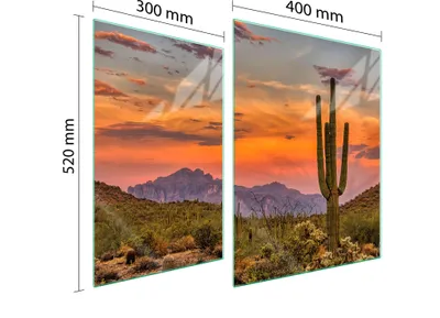 Image de Plaque De Protection En Verre Pour Herd 70X52 Haut
