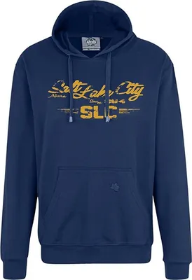 Produktbild von Übergrößen Kapuzen-Sweatshirt AHORN SPORTSWEAR SLC orange Alpine Blue 7XL