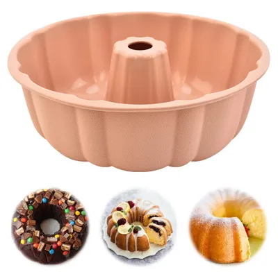 Zdjęcie produktu dla Forma silikonowa do wypieku, "Gugelhupfform", o średnicy 24 cm, idealna do ciast, chleba i innych wypieków