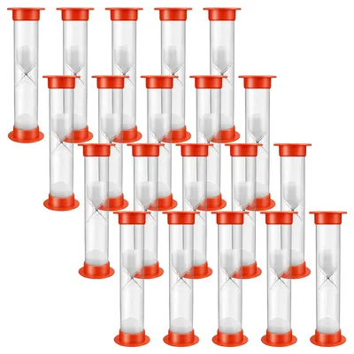 Produktbild von 20 Sanduhren-Sets für Kinder – 1 Minute