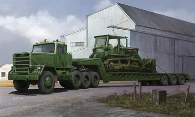 Immagine prodotto di Trumpeter M920 Trattore con semirimorchio M870A1 in scala 1:35