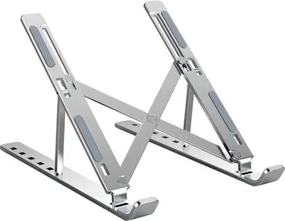 Image de Support d'ordinateur portable Famanu, ergonomique et réglable - Noir