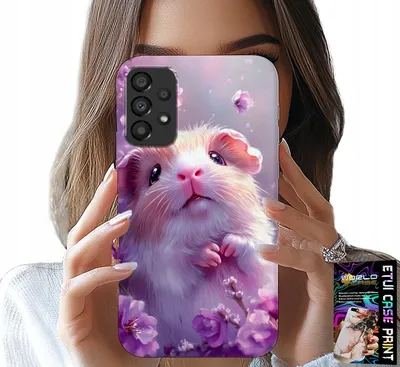 Obrázek produktu pro Pouzdro Pro Samsung A52 / A52S - Roztomilý Křeček, Hlodavec Pro Děti