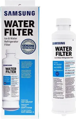 Zdjęcie produktu dla Filtr wody Samsung HAF-QIN/EXP DA97-17376B - Kompatybilny z HAF-QIN, DA97-08006C, RF23M8070SG/AA, SRF644CDLS - Filtr wody do lodówki