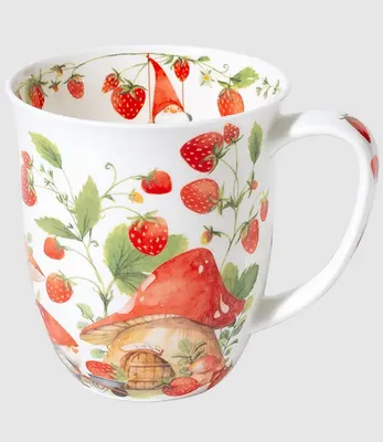 Produktbild von Kaffeebecher Erdbeerzwerge, Tasse Tiere Tier Erdbeeren Zwerge Wichtel