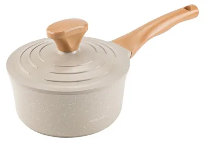 Zdjęcie produktu dla FLORINA Aluminiowy rondel OSLO 1,9 l | Ceramiczna powłoka nieprzywierająca | Odporny na odkształcenia i uszkodzenia | Odporny na wysoką temperaturę | Rondel nadający się do kuchenek indukcyjnych, gazowych i elektrycznych