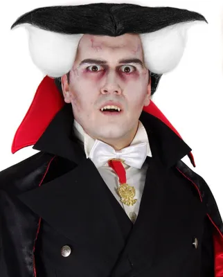 Produktbild von Dracula Perücke hochtoupiert