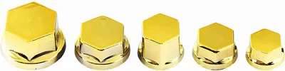 Image de 30Pcs Motorcycle Screw Nut Bolt Cap Cover Decoration For Yamaha Kawasaki Honda Golden