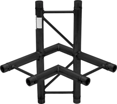 Produktbild von ALUTRUSS BILOCK BQ2-SPAC44H 4-Weg Ecke sw
