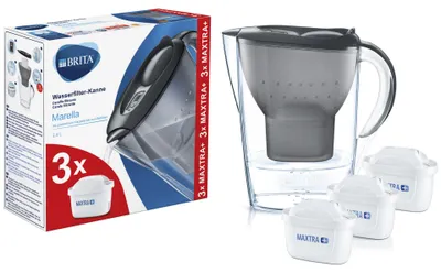 Produktbild von Brita Marella, Manueller Wasserfilter, 2,4 l, Blau