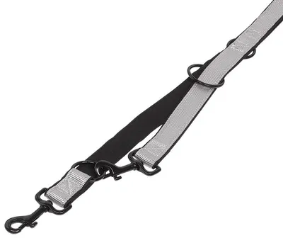 Produktbild von Nobby Classic Reflect SOFT, Hund, Trainingsleine, Schwarz, Grau, Band, Einfarbig, Nylon