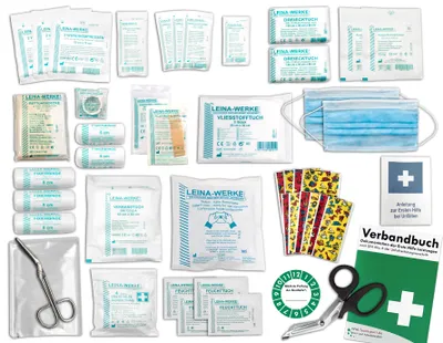 Produktbild von Komplett-Set Erste-Hilfe KITA PLUS nach aktueller DIN/EN 13157 für Betriebe