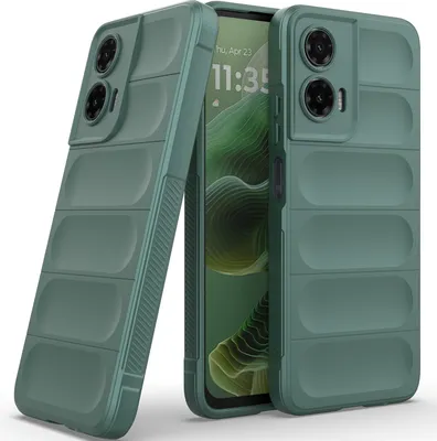 Obrázek produktu pro Pouzdro pro Motorola Moto G35 Měkké TPU Silikonové Nárazuvzdorné Ochranné Pouzdro zelené