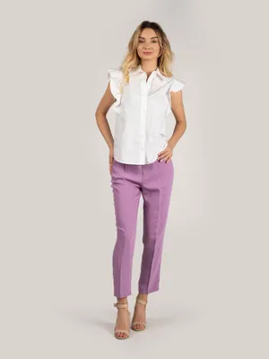 Obrázok produktu pre Pinko Košeľa "Nakoma" - 1G1640 Y6VW | Nakoma Shirt - White- Veľkosť: 42(EU)