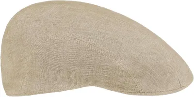 Productafbeelding van Linnen Flatcap - Platte Pet - Zomerse Bescherming - Ademend Natuurlijk Materiaal - 23 x 23 x 7 cm - Effen