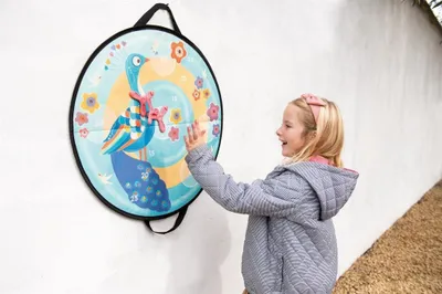 Immagine prodotto di Pavone magnetico per freccette (gioco per bambini)