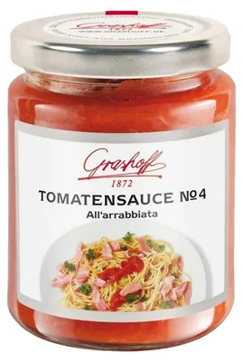 Zdjęcie produktu dla Grashoff Sos pomidorowy nr 4 All Arrabbiata fruchtig tomato 200ml