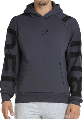 Imagen del producto de Sudadera con capucha Bullpadel Bande para hombre, color carbono