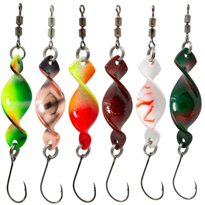 Produktbild von FTM Spoon Omura Curl - Forellenspoon, Gewicht:3g, Farbe:Orange Killer