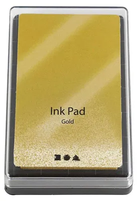 Immagine prodotto di Inchiostro per timbri Creativ Company Oro, 9x6 cm