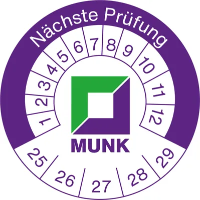 Produktbild von Günzburger Steigtechnik 50x Prüfplakette - 019175