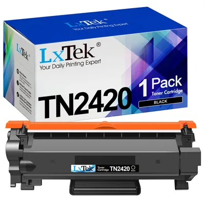 Produktbild von LxTek Toner TN2420 TN2410 Kompatibel für Brother TN 2420 TN-2420 TN-2410 für Brother MFC-L2710DW MFC-L2710DN HL-L2350DW HL-L2375DW DCP-L2530DW MFC-L2750DW MFC-L2730DW HL-L2310D (TN2420 Schwarz)