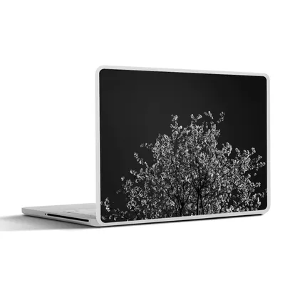 Produktbild von MuchoWow® Laptop Aufkleber Sticker Cover Blumen - Baum - Zweige 25x18 cm - Laptop-Deko