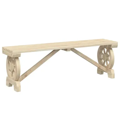 Zdjęcie produktu dla VidaXL 365111, Taras, Obite siedzisko, Drewno sosnowe, 110 kg, 1150 mm, 280 mm