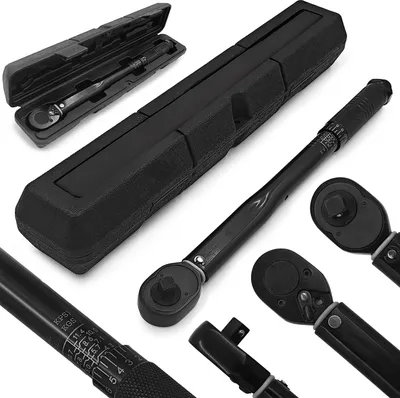 Zdjęcie produktu dla Klucz dynamometryczny precyzyjny 3/8" 7-112 Nm z blokadą + etui