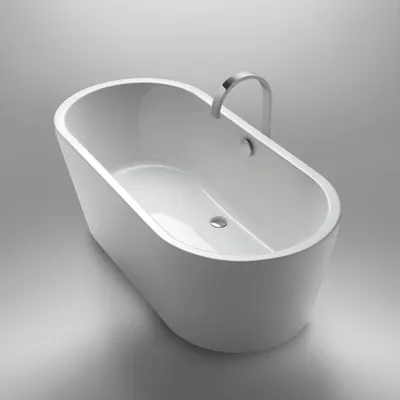 Produktbild von Steinkamp Living freistehende Ovalbadewanne 180 x 80 cm