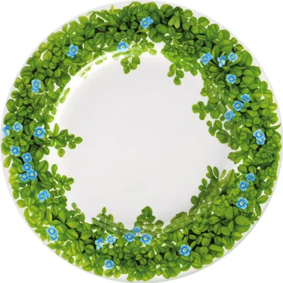 Produktbild von Taitù Prati Italiani - Teller flach 27 cm, Blume blau
