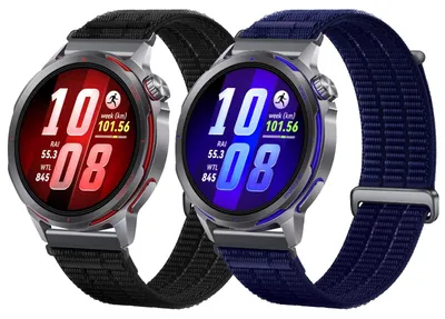Image de 2 bracelets de sport en nylon pour montre connectée