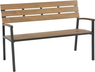 Produktbild von Bank - 120x56x85,5cm - Aluminiumrahmen - Anthrazit