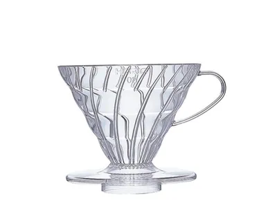 Produktbild von Hario Kaffeefilter Gr. 02 V60 Kunststoff transparent