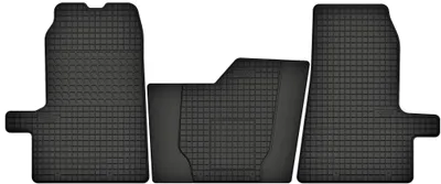 Immagine prodotto di Tappetini in gomma adatti per Ford Transit VII (2006-2016) Set di tappetini in gomma neri + tappo